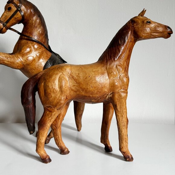Leather Horse Figures - Picture 2 of 5
